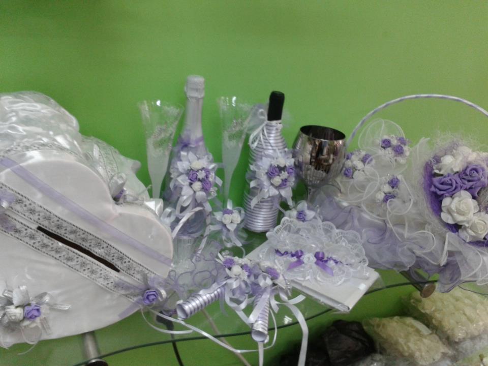 Ритуален комплект в лила № 12