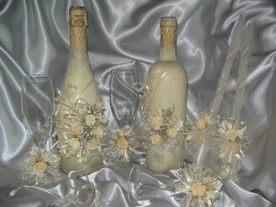 Ритуален комплект в екрю  №304