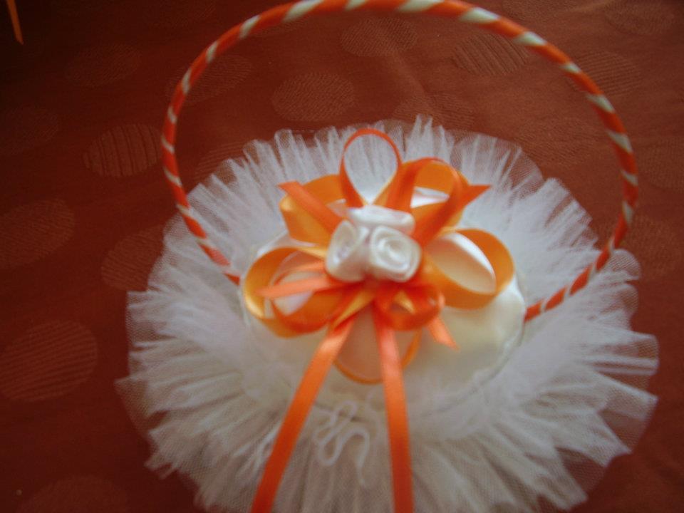 Кошничка за венчални халки 23