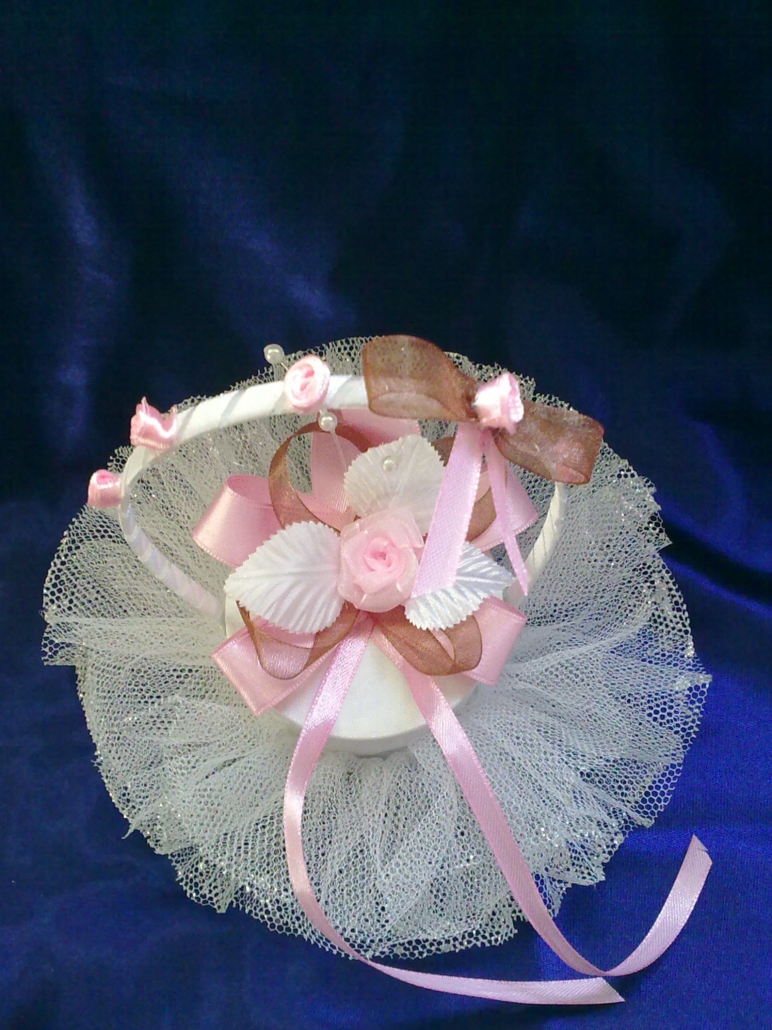 Кошничка за венчални халки 24